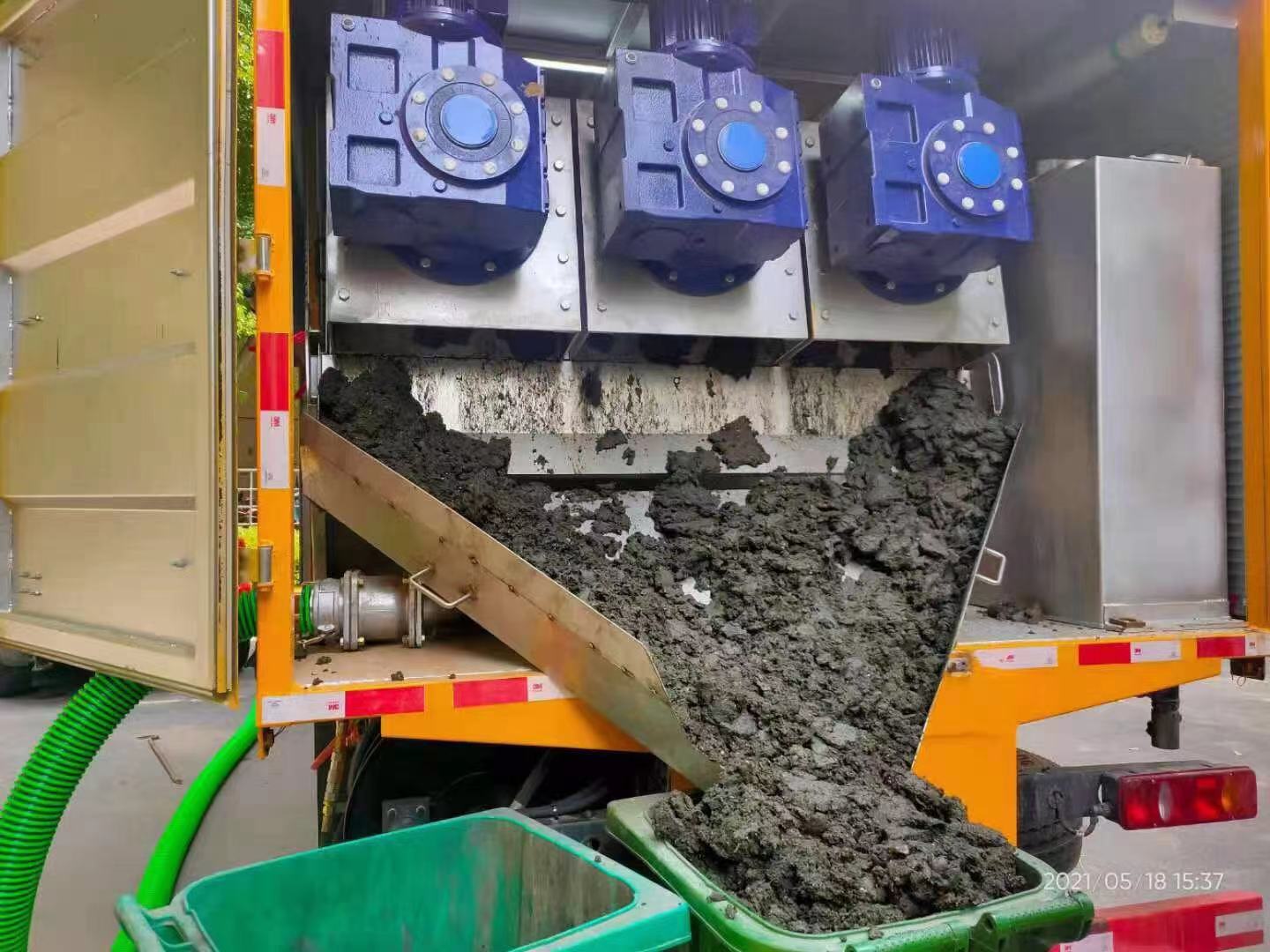 袁州化粪池清掏城市维护站-泥浆净化干湿分离处理